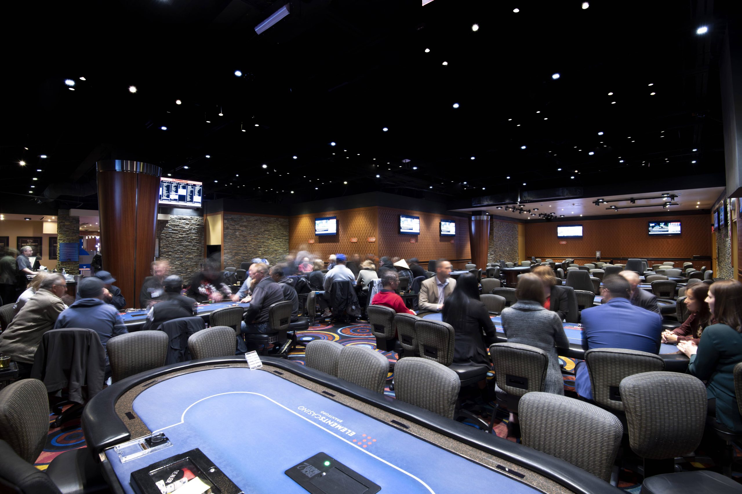 Poker Room from Table